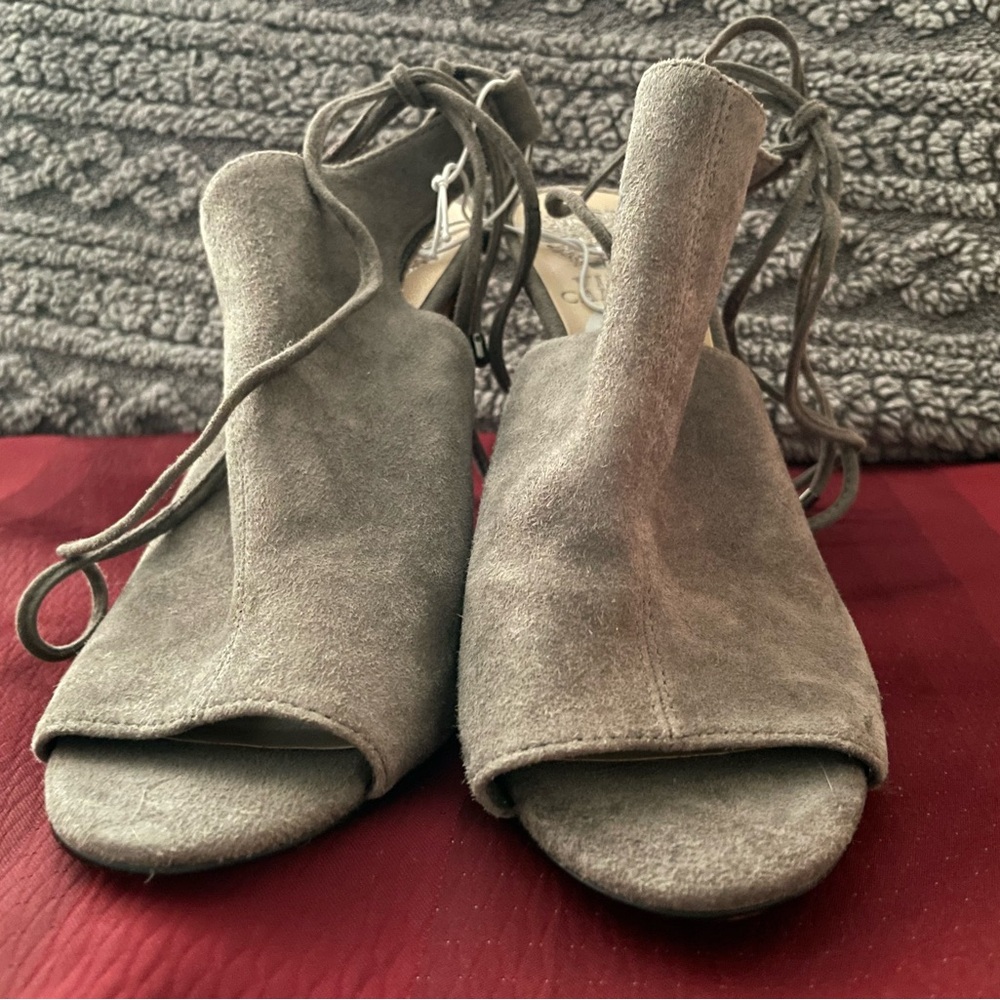 Vince Camuto's Gray Suede Women's Heels